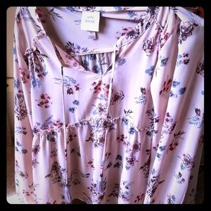 XL top could be used as maternity super flowy